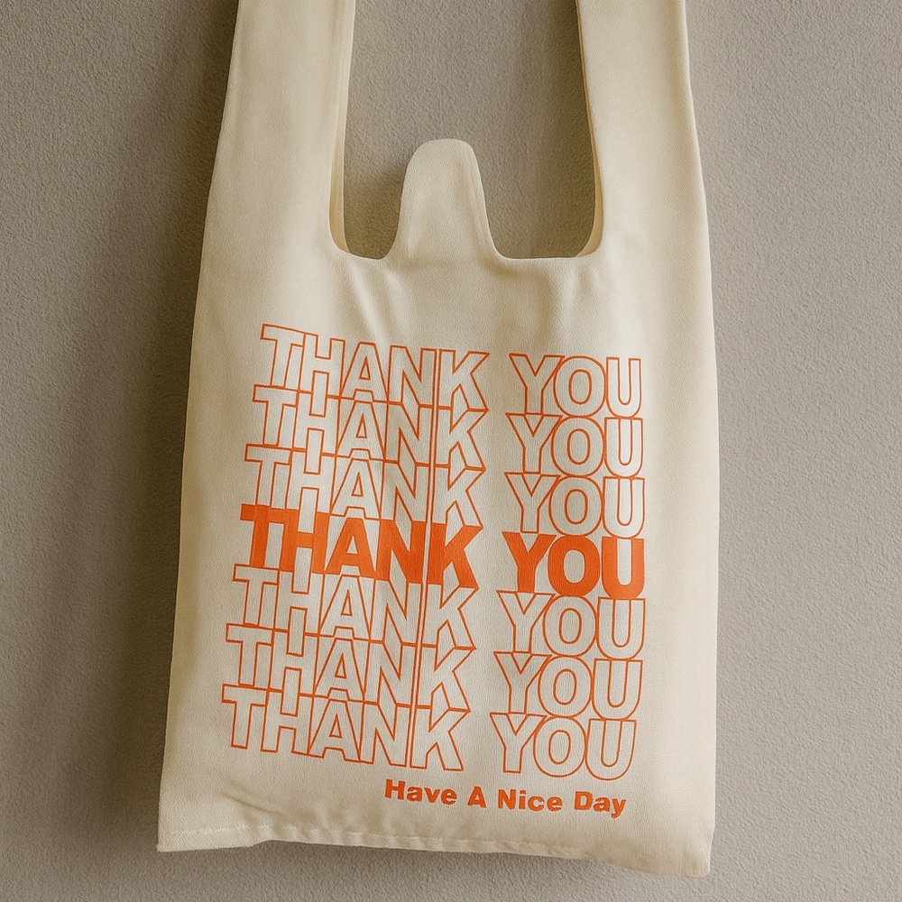Thank you tote bag